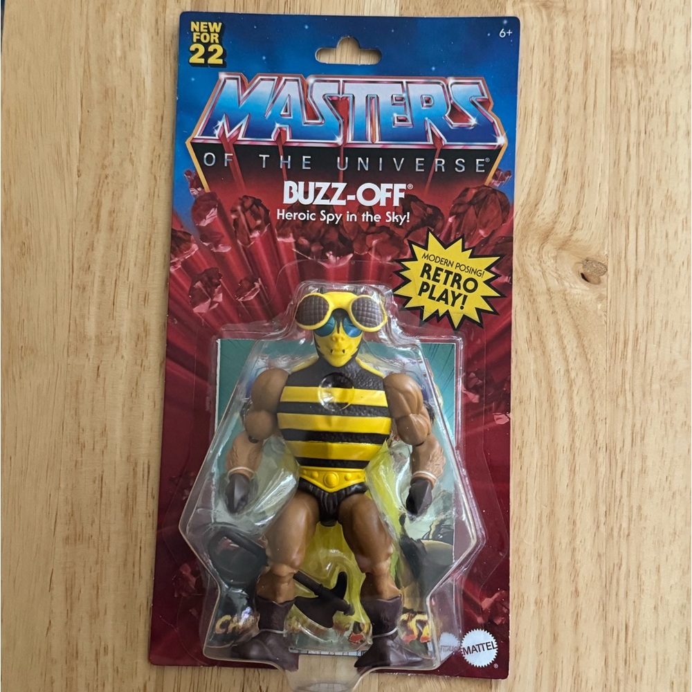 Masters of the Universe MOTU Buzz Off Action Figure Brand New